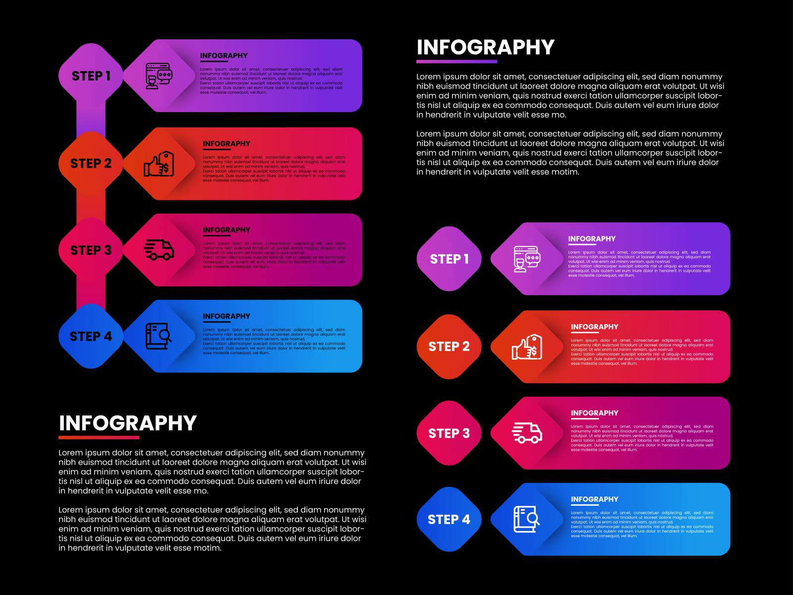 Infographic Design business chart color creative dara elements gradient gradient infographic graphic design info infographic design infography information modern new srep