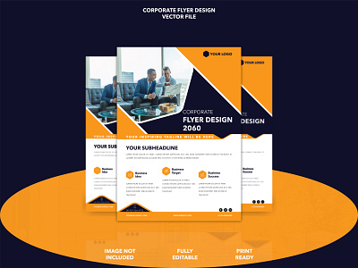 Corporate A4 Flyer Design