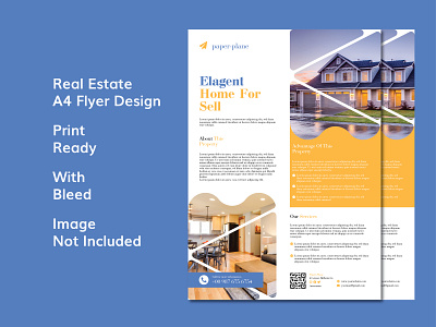 Real Estate A4 Flyer Design Template