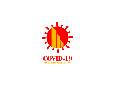 Covid-19 Monument Commission commission covid 19 covid 19 monument creative logo logo design monument