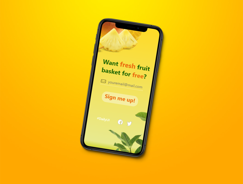 Fruit Basket Delivery by CyberGirl on Dribbble