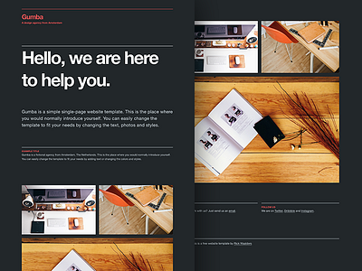 (Free) HTMLwebsite template css download free freebie html html5 template website