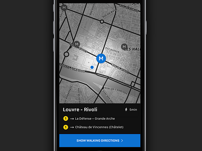 Metro station details app city details ios iphone metro nearby paris stations travel