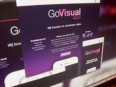 GoVisual (responsive) website