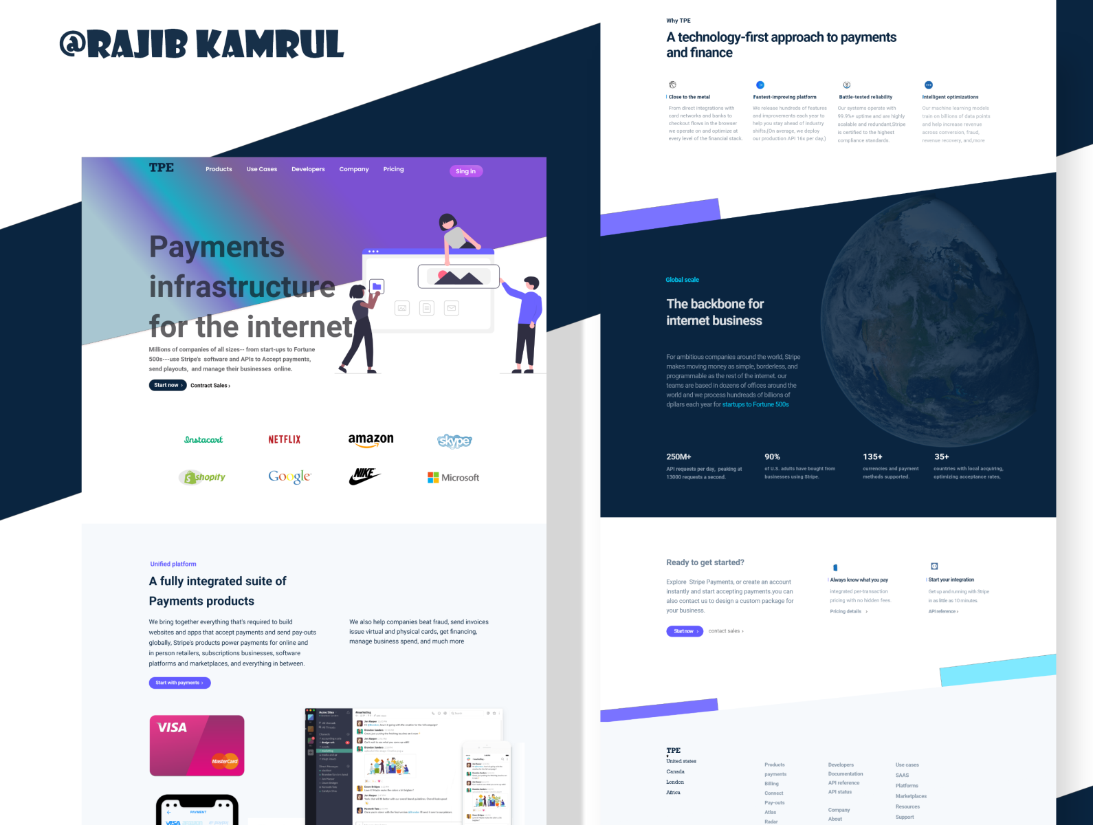 TPE Payment Infrastructure by MD KAMRUL ISLAM on Dribbble