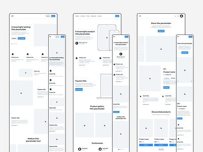 Frames 2 - Responsive Templates for Sketch 🚀 builder components design system freebie icons interface landing page mobile responsive responsive website sketch symbols template typography ui ui kit ux web