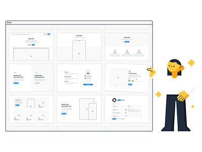 Frames 2 - Web Design Kit for Sketch by Bunin Dmitriy on Dribbble