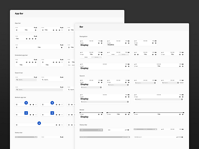 Plaster 2 - Theming Components 🛠️ android components design elements design system developer figma interface ios material mobile navigation navigation bar plaster sketch symbols theming ui ui designer ui kit ux