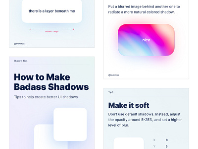 How to Make Badass Shadows 🌚 design system figma freebie icons interface sketch symbols typography typography poster ui ui kit ux web