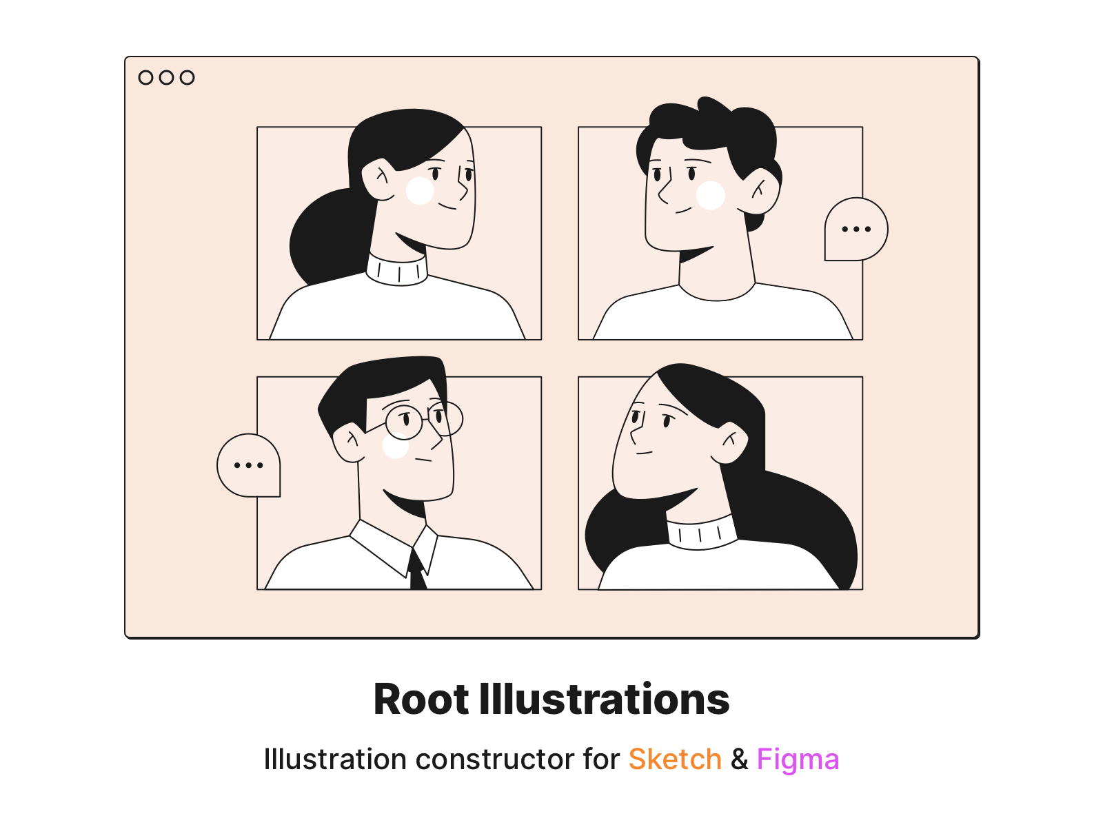 Root Illustrations are live on Product Hunt 🔥 design system figma icons illustration art illustrations mobile product page root sketch symbols typogaphy ui ui kit ux web