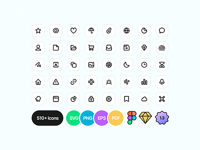 New Super Basic Icons 🐣 basic branding components design design system figma freebie graphic design icon iconography icons illustration interface outline sketch super symbols ui ux vector