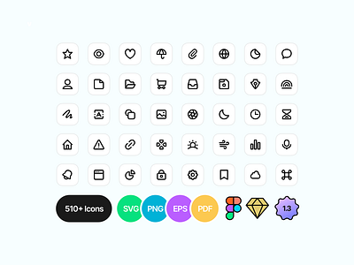 New Super Basic Icons 🐣