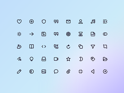 Super Basic Icons — 160 Free Icons 🎁