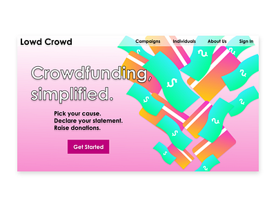 Crowdfunding Campaign app branding crowdfunding crowdfunding campaign dailyui dailyuichallenge design illustration ui ux web