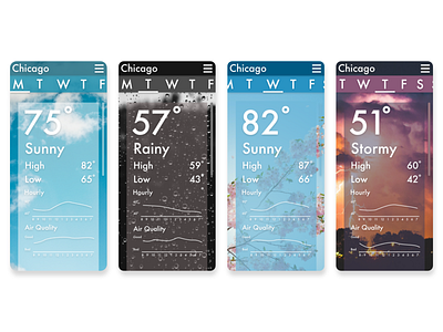 Weather App app dailyui dailyuichallenge design ui ux weather weather app web