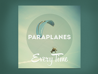 Paraplanes - EP Cover album album art cd cover cover art design ep indie music paraplane single track