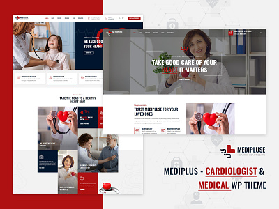 Medipluse - Cardiologist and Medical WordPress Theme design html responsivedesign seofriendly surgery wordpresstheme