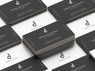 businessCardShowDIDOTZ businesscard businesscarddesign didotz print visit card