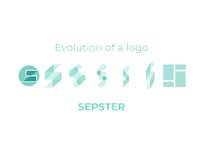Evolution of a logo sepster design process logo design process logo process logodesign