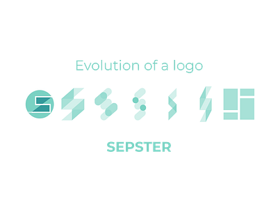 Evolution of a logo sepster design process logo design process logo process logodesign