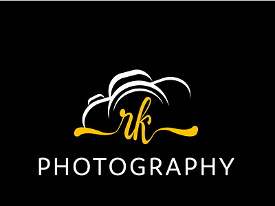 RK PHOTOGRAPHY 2 art branding calligraphy design designer graphic designer icon illustrator logo logo design