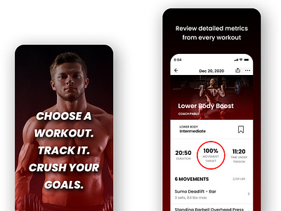 Fitness App. fitness app gym app mobile app mobile app design mobile design mobile ui