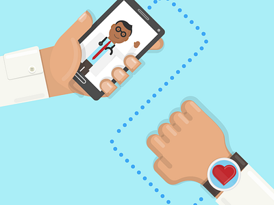 Wearables hands health mobile tech watch wearable tech