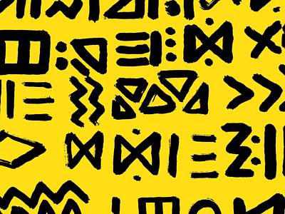 Primitive pattern abstract cave cave man contrast design marker pattern primitive shapes symbols