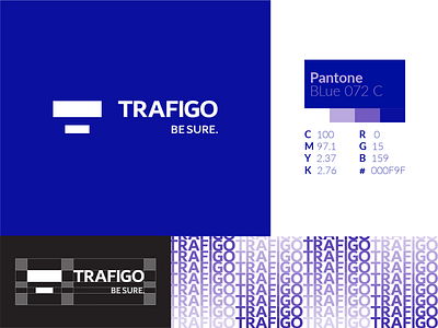 Trafigo logo & branding for logistic services company abstract bold brand identity branding clean design graphic design logistic logo logo design minimalist modern vector