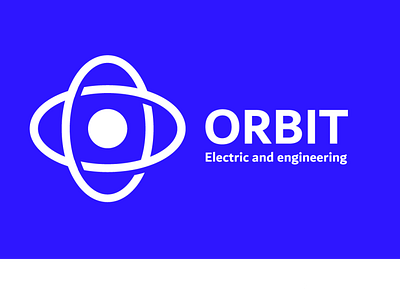 Orbit Logo Design for electric & engineering company brand identity branding clean design electric engineering engine graphic design illustration logo minimalist ui vector