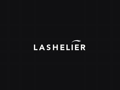 Lashelier Logo - Cosmetic Brand