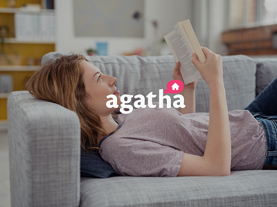 Agatha Logo app design brand identity branding design dubai gcc logo logodesign logos real estate logo