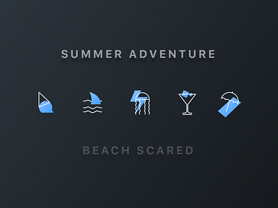 Summer Adventure branding design icon illustration ui vector