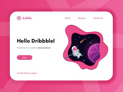 Hello Dribbble, I'm Mary!