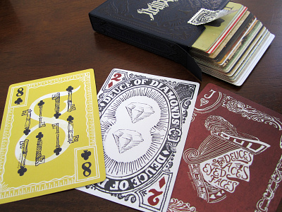 Ultimate Deck cards deck hand drawn hand lettering illustration lettering playing cards stranger stranger