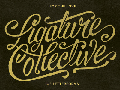 Ligature collective dribbble
