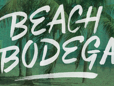 Beach brush brush lettering brush script california hand lettering lettering surf type typography