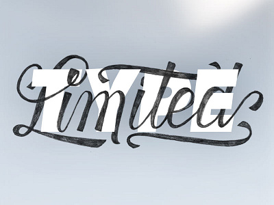 TypeLimited logo hand lettering lettering ligature logo logotype sans script swash type typography