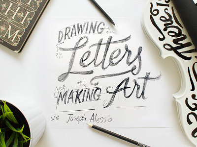 Skillshare: Lettering on things!