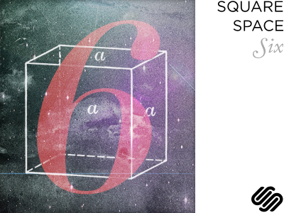 Square. Space. Six. retro space squarespace6 star texture typography vintage