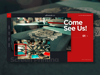 AATshirts animation interaction promo scroll slide ui ux website