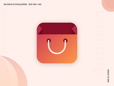 365 DAYS UI CHALLENGE DAY 005 005 app app icon app icon ios appstore dailyui dailyui005 design ui uiux ux