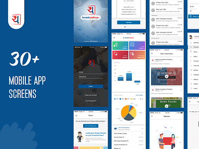Invest Yadnya Financial Mobile App. financial app financial goal invest mobile app