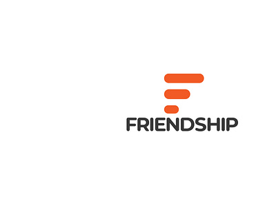 Mobile app and web site logo design called Friendship branding design icon logo