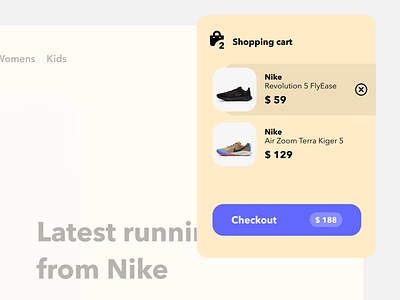 run:do e-commerce shopping cart