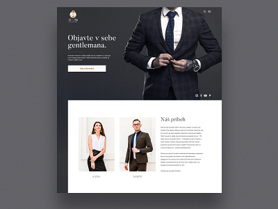 Web design concept for Tie man fashion brand design clean clean design graphic design minimal ui ui ux ui design uidesign uiux ux ux ui ux design uxdesign uxui web web design webdesign website website design