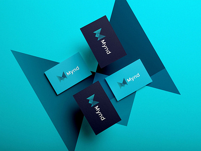 Business cards design for Mynd - video prod. & editting studio