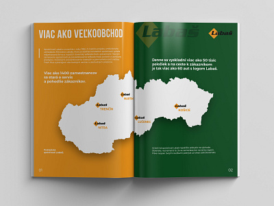 Editorial & layout design for Labaš - groceries store magazine