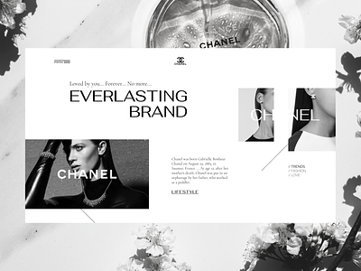 Coco Chanel fashion design. Black and White black white brand build website chanel create website fashion flexbox landingpage luxury modern uiuxdesign web designer web developer webdevelopment website design
