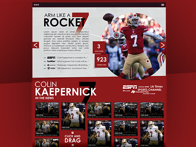 Colin Kaepernick football nfl website